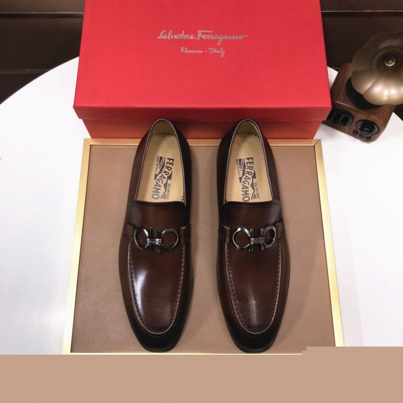 Ferragamo Leather Shoes